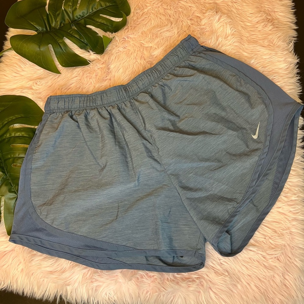 Nike Dri Fit Blue Pull‎ On Running Shorts Sz L Athletic Sports Comfy